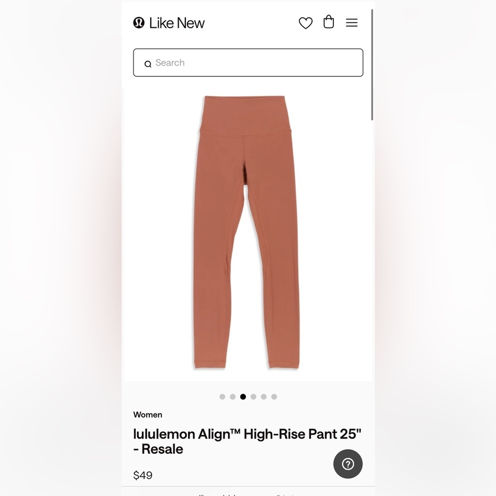lululemon athletica Leggings 25”